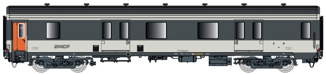 L.S. Models LS31236 - H0 - Packwagen MC76 Corail, SNCF, Ep. IV-V - Wagen 3